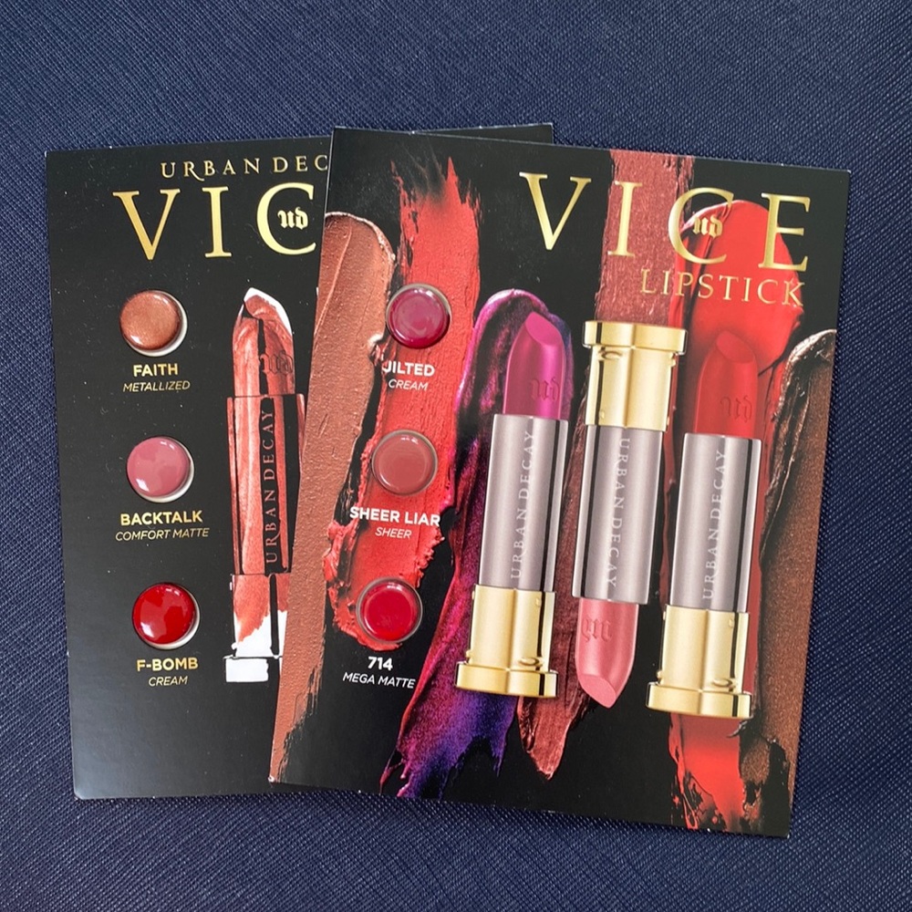 Urban Decay Vice Samples 6 x 0.2g